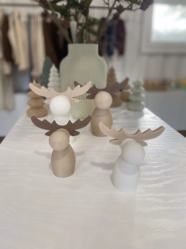 Nordic Moose Figurine