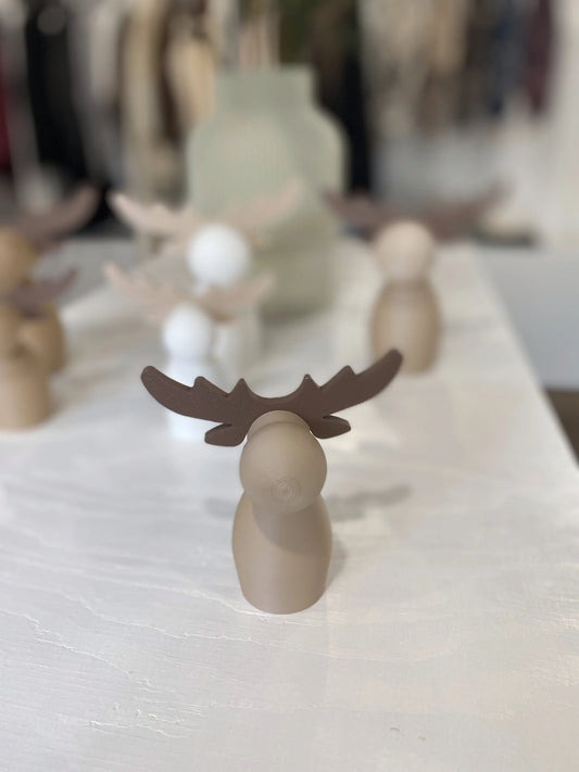 Nordic Moose Figurine