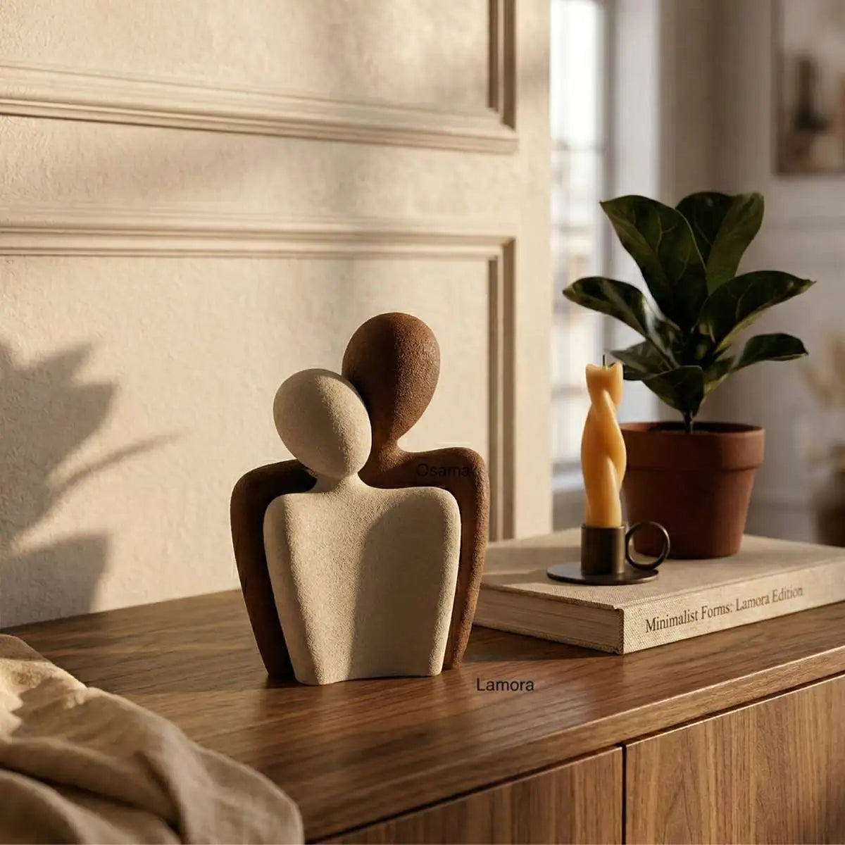 Lamora luxury 3D printed home decor