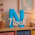 Personalized 3D Name Letter Décor