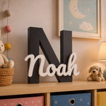 Personalized 3D Name Letter Décor