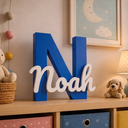 Personalized 3D Name Letter Décor