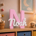 Personalized 3D Name Letter Décor