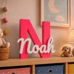 Personalized 3D Name Letter Décor