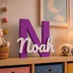 Personalized 3D Name Letter Décor