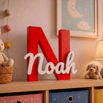 Personalized 3D Name Letter Décor